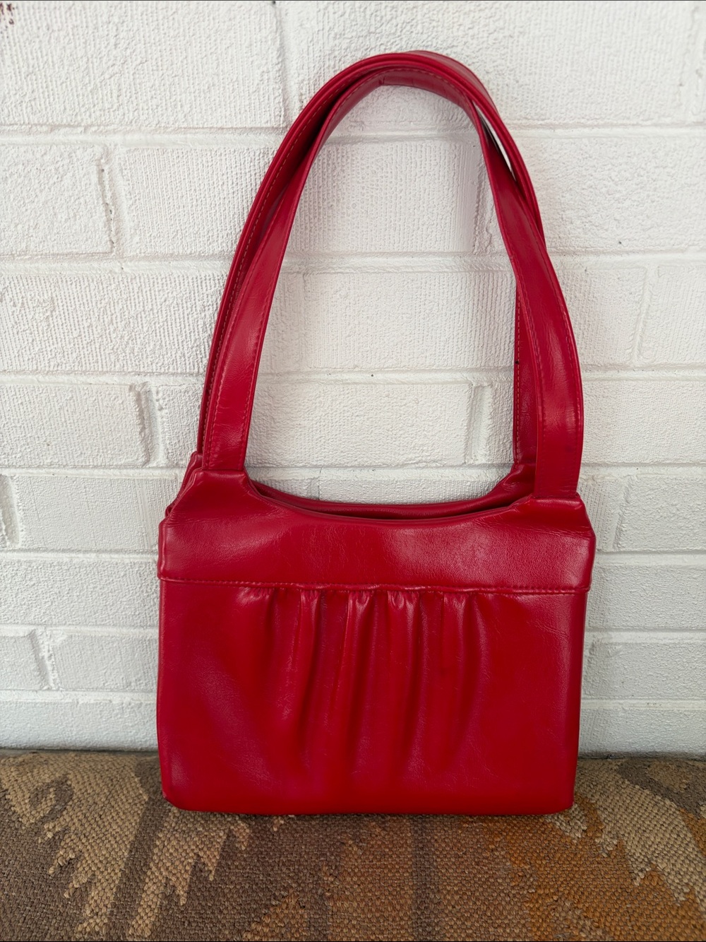 Vintage red pocketbook